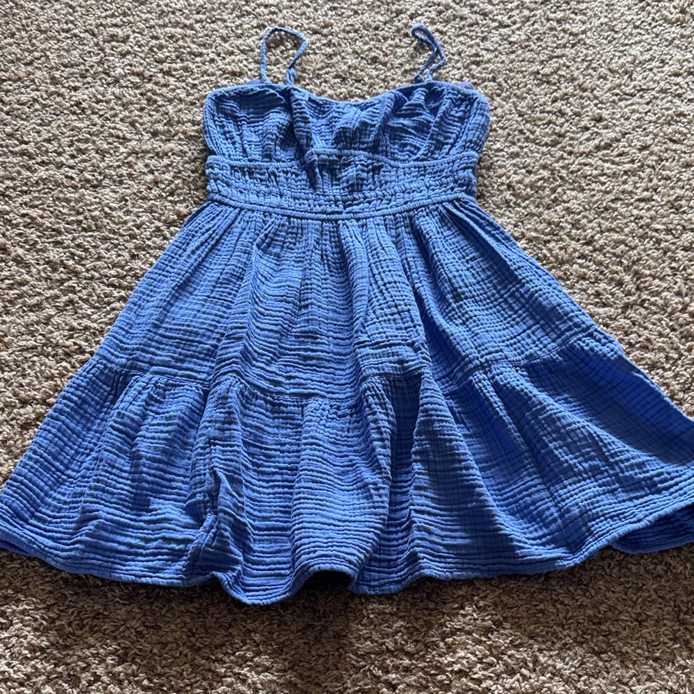 Blue Mini Dress